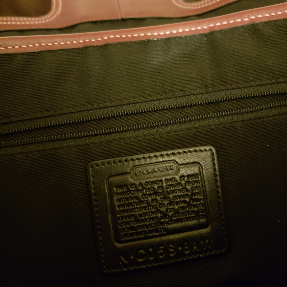 Coach leather satchel - Picture 4 of 5